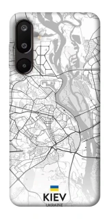 Чехол на Samsung Galaxy M16 5G Kiev white map фото 1 из 1
