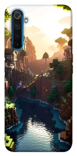 Чехол на Realme 6 Pro Minecraft sunset фото 1 из 1
