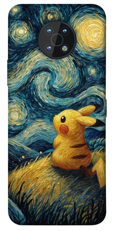 Чохол на Nokia G50 Pikachu and Van Gogh фото 1 з 1