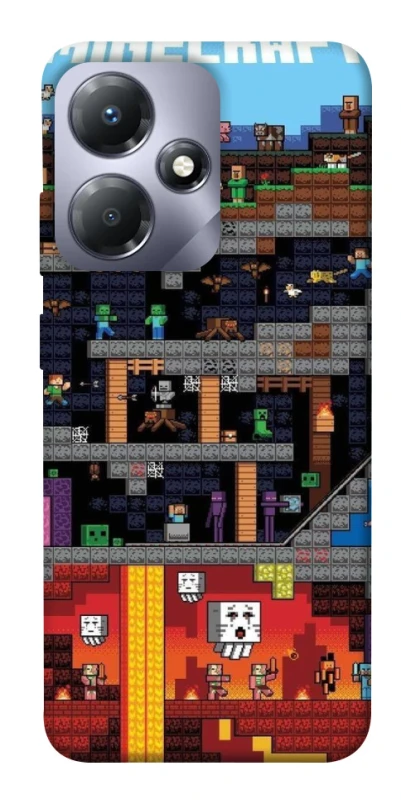 Чохол на Infinix Hot 30i Minecraft фото 1 з 1