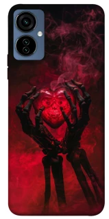 Чохол на TECNO Camon 19 Neo Heart in the hands of a skeleton фото 1 з 1