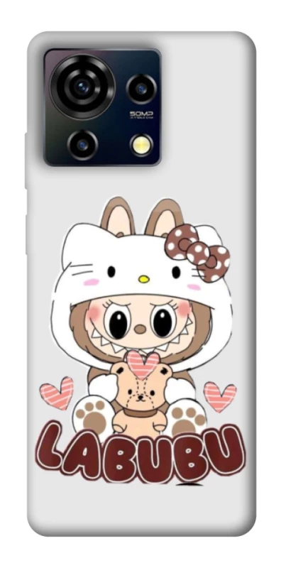 Чехол на ZTE Blade V50 Vita Hello Kitty Labubu фото 1 из 1