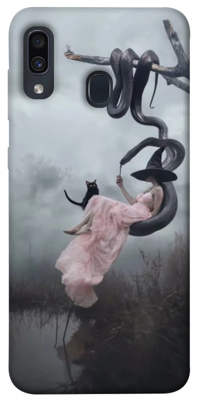 Чехол на Samsung Galaxy A20 / A30 Halloween Witch ver.5 фото 1 из 1