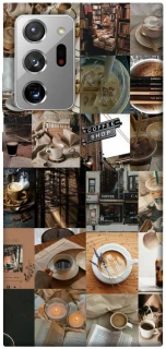 Чохол на Samsung Galaxy Note 20 Ultra Coffee collage ver.3 фото 1 з 1