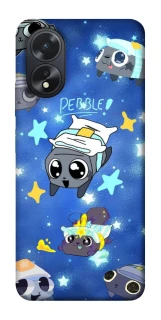 Чохол на Oppo A18 Pebble kitten stars фото 1 з 1