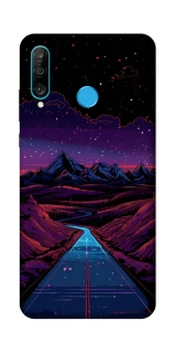 Чехол на Huawei P30 lite Cyber mountain фото 1 из 1