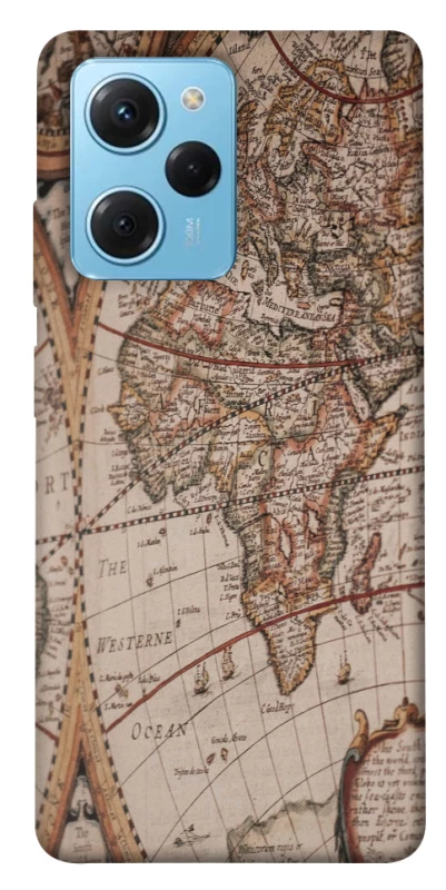 Чехол на Xiaomi Poco X5 Pro 5G Карта путешествий фото 1 из 1