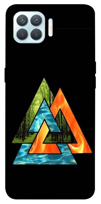 Чехол на Oppo F17 Pro Валькнут v4 фото 1 из 1