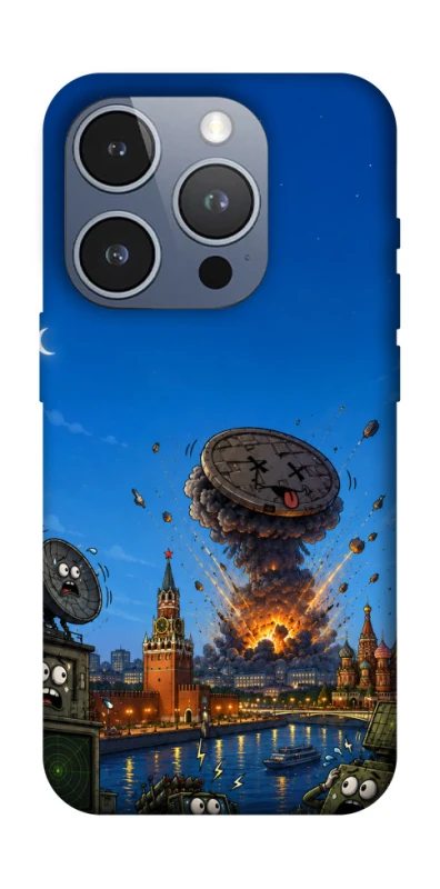 Чехол на Apple iPhone 16 Pro Moscow never sleeps ver.8 фото 1 из 1