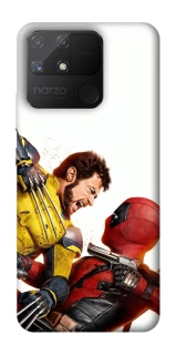 Чехол на Realme Narzo 50A Deadpool and Wolverine фото 1 из 1