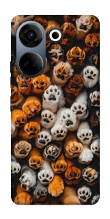 Чехол на TECNO Camon 20 Pro (CK7n) Сat paws фото 1 из 1