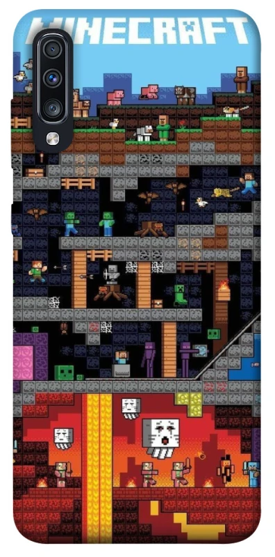 Чехол на Samsung Galaxy A70 (A705F) Minecraft фото 1 из 1