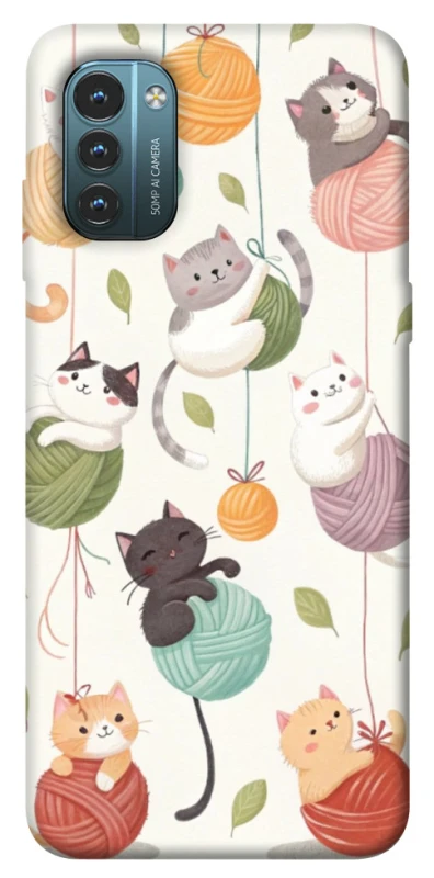 Чохол на Nokia G21 Funny Kittens фото 1 з 1