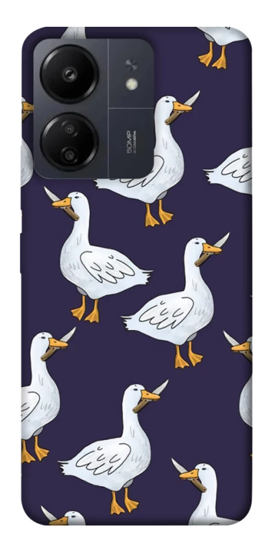Чохол на Xiaomi Poco C65 Гуси з претензією фото 1 з 1