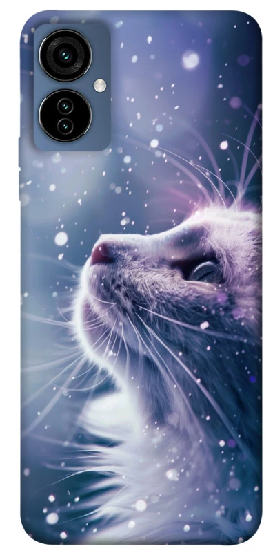 Чехол на TECNO Camon 19 Neo Snow cat фото 1 из 1