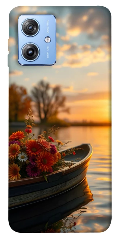 Чохол на Motorola Moto G84 Flowers v18 фото 1 з 1