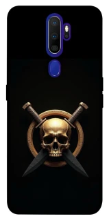 Чехол на Oppo A5 (2020) / Oppo A9 (2020) Golden Skull фото 1 из 1