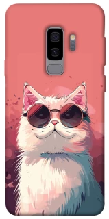 Чехол на Samsung Galaxy S9+ Сat with glasses фото 1 из 1
