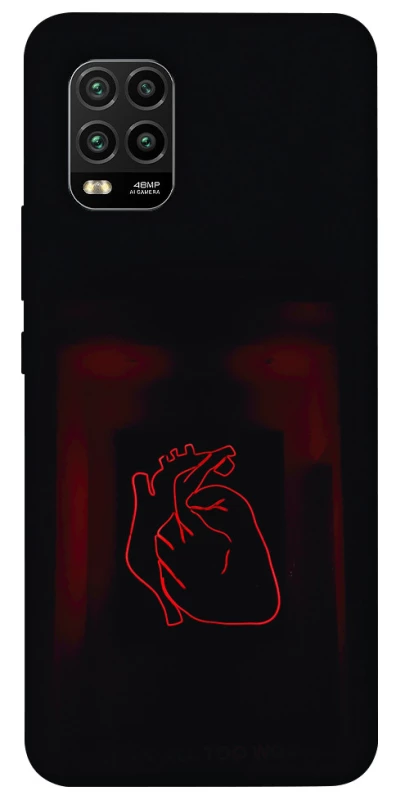 Чехол на Xiaomi Mi 10 Lite Красное сердце фото 1 из 1