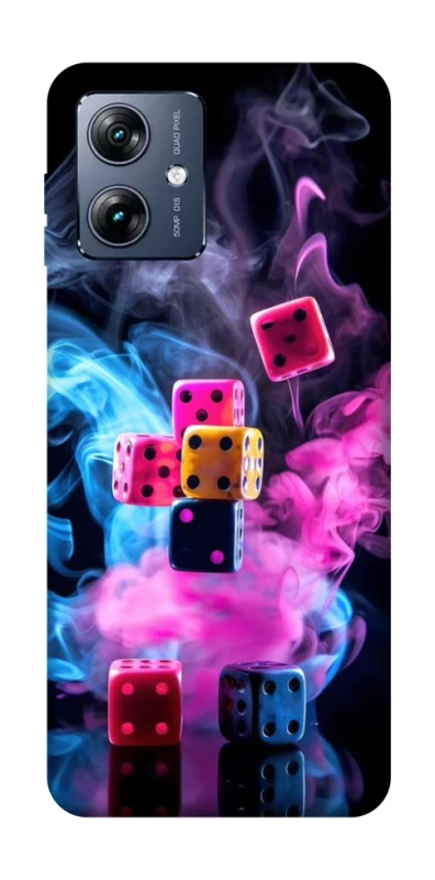 Чехол на Motorola Moto G54 Power Игральные кости фото 1 из 1