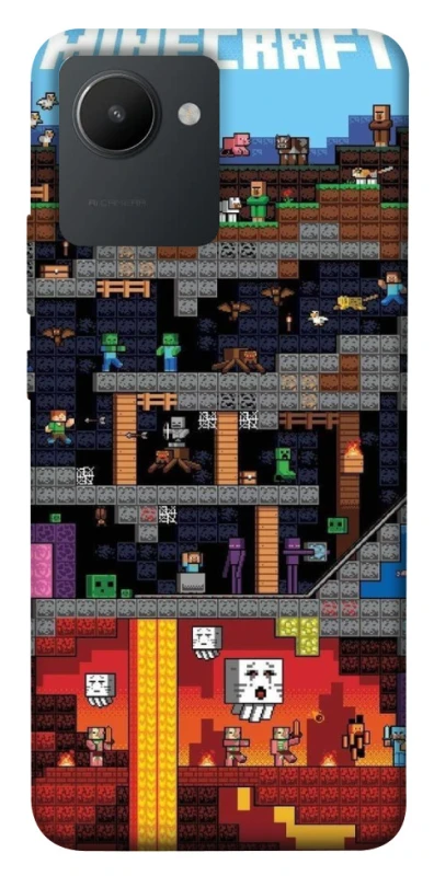 Чохол на Realme C30 Minecraft фото 1 з 1