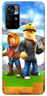 Чехол на Xiaomi Poco M4 Pro 5G Roblox Builder Adventure фото 1 из 1