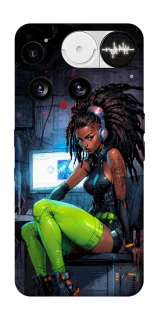Чехол на Nothing Phone (3) Cyber girl фото 1 из 1