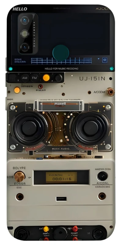 Чехол на TECNO Spark 6 Go Audio panel фото 1 из 1