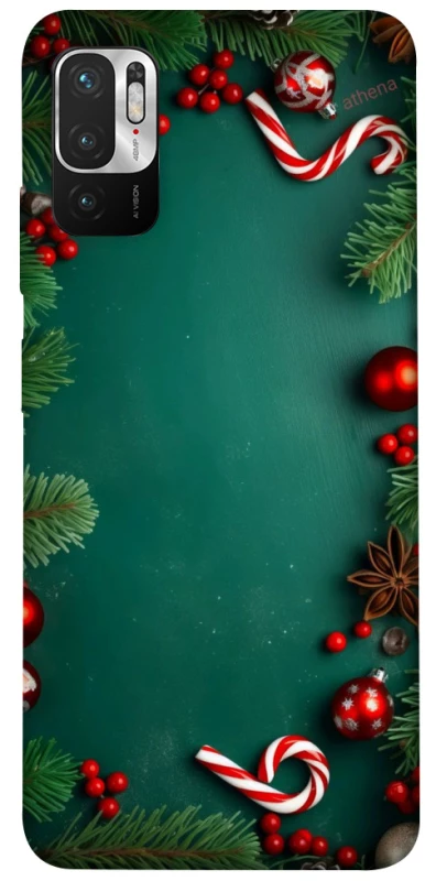 Чохол на Xiaomi Redmi Note 10 5G Новорічний v35 фото 1 з 1