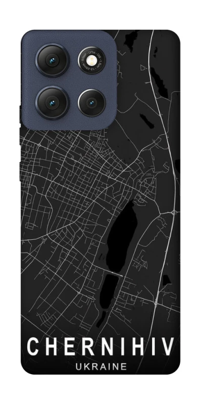 Чохол на Motorola Moto G86 Chernihiv map фото 1 з 1