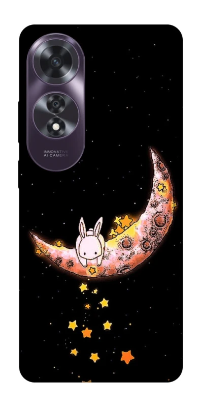 Чехол на Oppo A60 Moon rabbit фото 1 из 1