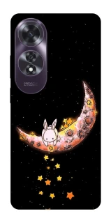 Чехол на Oppo A60 Moon rabbit фото 1 из 1