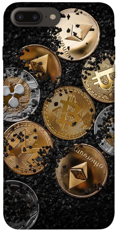 Чохол на Apple iPhone 7 plus / 8 plus Many coins v2 фото 1 з 1
