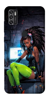 Чехол на ZTE Blade A7s (2020) Cyber girl фото 1 из 1