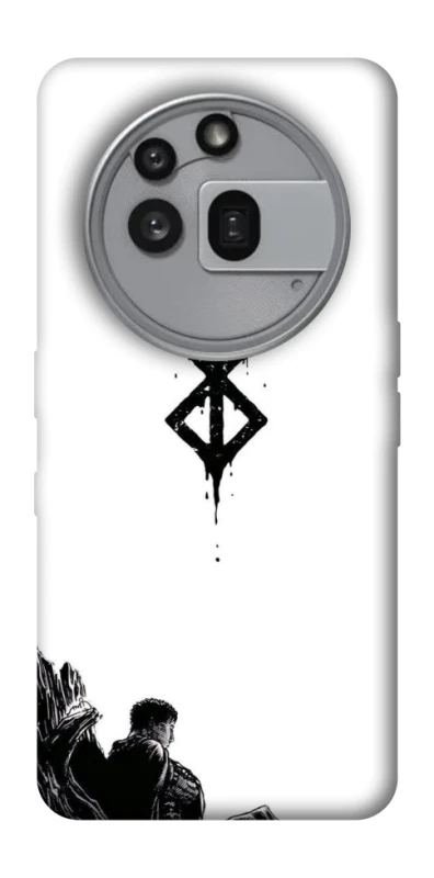 Чехол на Nothing Phone (3a) Pro berserk white фото 1 из 1