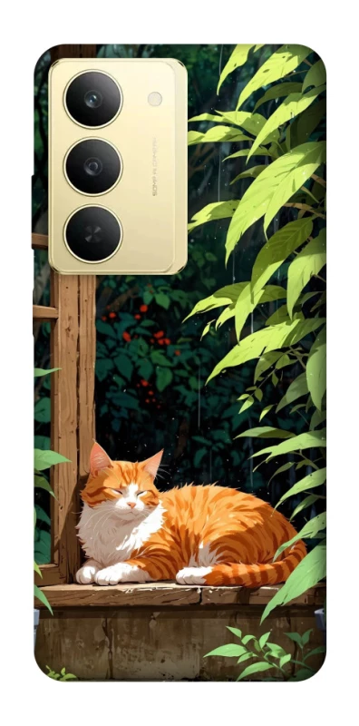 Чехол на Realme 14x red cat фото 1 из 1