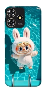 Чехол на ZTE Blade A73 4G Labubu in the pool ver.2 фото 1 из 1