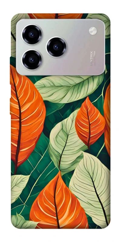 Чехол на ZTE Blade A76 Leaves фото 1 из 1