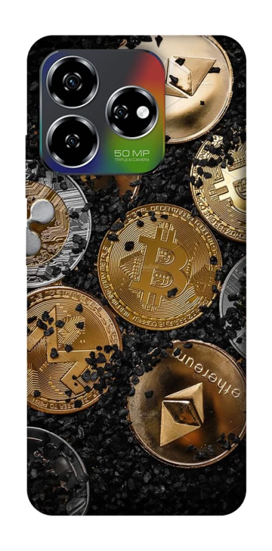 Чохол на ZTE Nubia V60 Many coins v2 фото 1 з 1