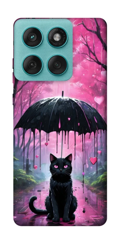 Чохол на Motorola Edge 60 Fusion Black cat фото 1 з 1