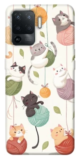 Чехол на Oppo Reno 5 Lite Funny Kittens фото 1 из 1
