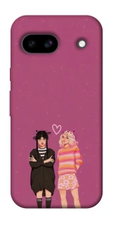 Чехол на Google Pixel 8a Raven & Rainbow Wednesday фото 1 из 1