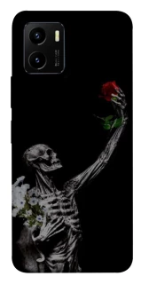 Чехол на Vivo Y15s Skeleton vs Rose фото 1 из 1