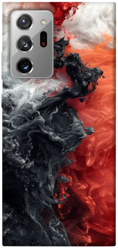 Чохол на Samsung Galaxy Note 20 Ultra Black and Red фото 1 з 1