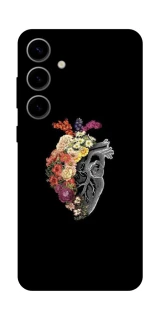 Чехол на Samsung Galaxy S25 FE Heart with flowers фото 1 из 1