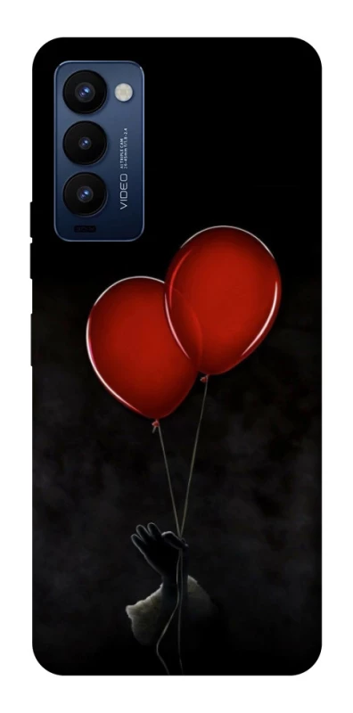 Чехол на TECNO Camon 18 Pro Reds Balloons фото 1 из 1