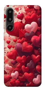 Чохол на Samsung Galaxy F16 Many hearts фото 1 з 1