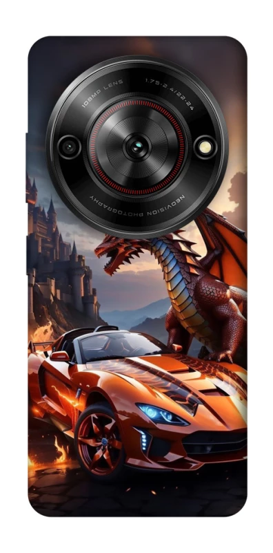 Чохол на ZTE Nubia Focus Сar and dragon фото 1 з 1