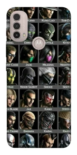 Чехол на Motorola Moto E40 Mortal Kombat фото 1 из 1