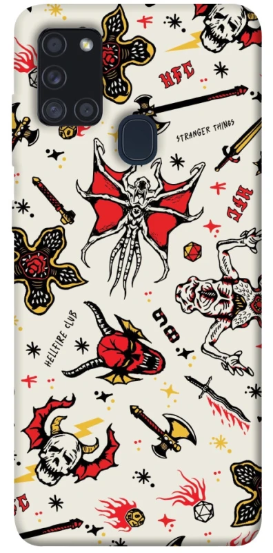 Чохол на Samsung Galaxy A21s Stranger Things ver.2 фото 1 з 1